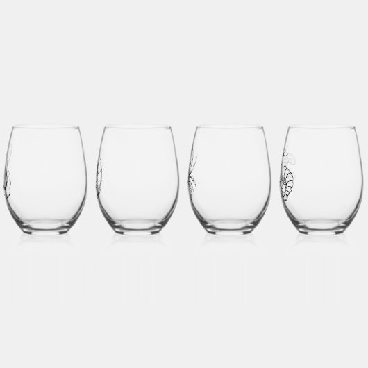 Zeevruchten Set van glazen (Links)