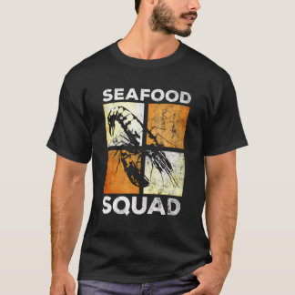 Zeevruchten Squad Stijlvolle Lobster Eating Hobby T-shirt