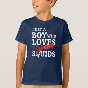 Zeevruchten Squid Lover Nautical Gag T-shirt