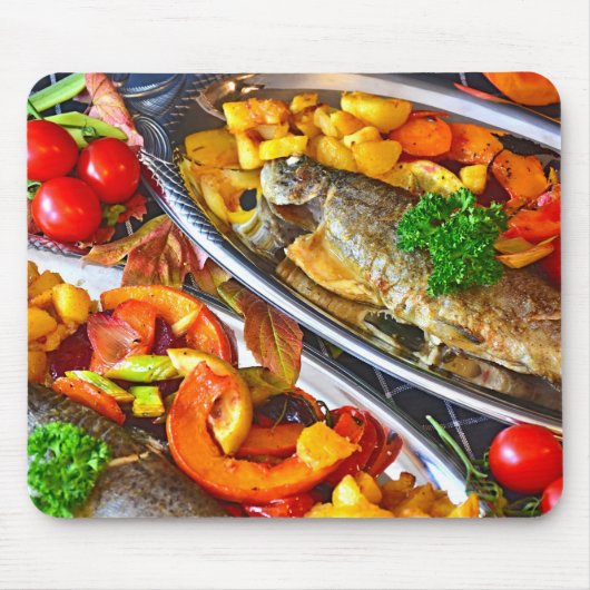 Zeevruchten Vissen Muismat (Voorkant)