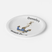 Zeewaardig Anker Beach Picnic Paper Bord (Gekanteld)