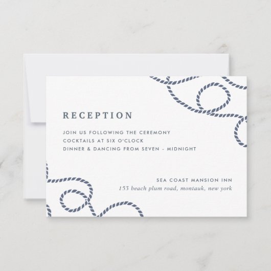 Zeewaardige Ontvangst Enclosure Kaart | Wit (Voorkant)