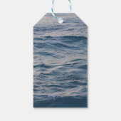 Zeewater close-up cadeaulabel (Achterkant)