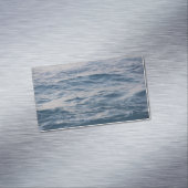 Zeewater close-up magnetisch visitekaartje (Voorbeeld)