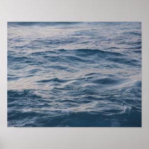 Zeewater close-up poster