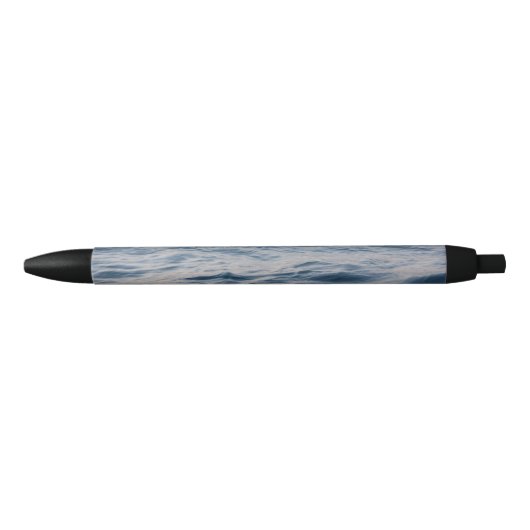 Zeewater close-up zwarte inkt pen (Voorkant)