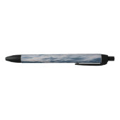 Zeewater close-up zwarte inkt pen (Bodem)