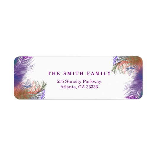 zeewater Decoratief Etiket (Voorkant)