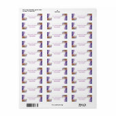 zeewater Decoratief Etiket (Full Sheet)