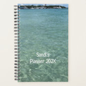 Zeewater Oceaan Liefhebber Persoonlijke Planner (Voorkant)