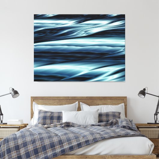 zeewater omwikkeld canvas (Insitu (Slaapkamer))