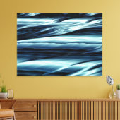 zeewater omwikkeld canvas afdruk (Insitu (Woonkamer))