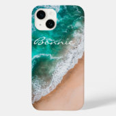 Zeewater op zee en tropische zomer Case-Mate iPhone case (Achterkant)