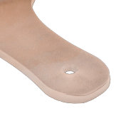 Zeewater op zee en tropische zomer snijplank (Hoek)