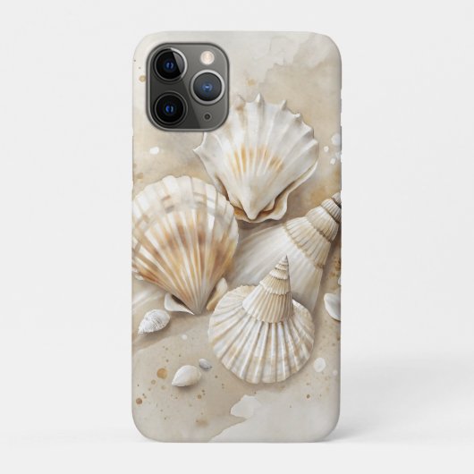 Zeewater Waterverf Kust  Case-Mate iPhone Case (Achterkant)