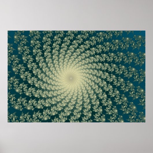 Zeewater whirlpool3 Poster (Voorkant)