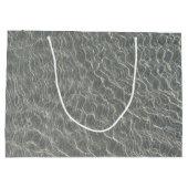 Zeewaterrimpels en zand groot cadeauzakje (Achterkant)