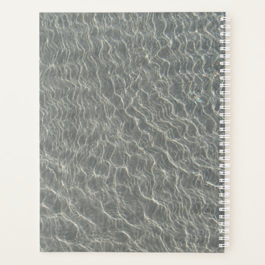 Zeewaterrimpels en zand planner (Achterkant)