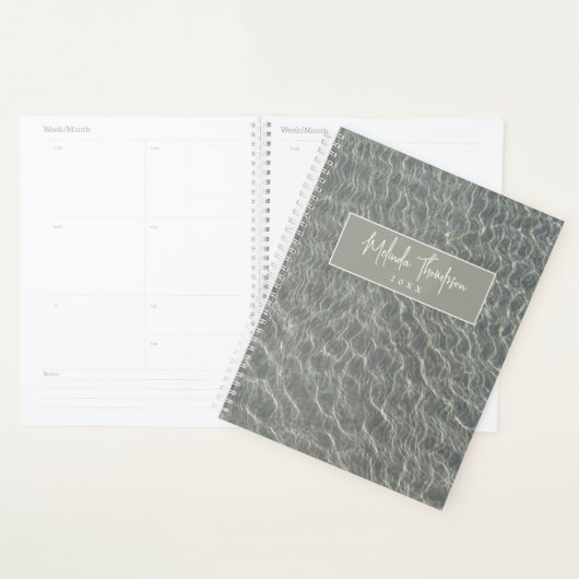 Zeewaterrimpels en zand planner (Display)