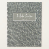 Zeewaterrimpels en zand planner (Voorkant)