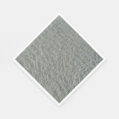 Zeewaterrimpels en zand servet (Hoek)