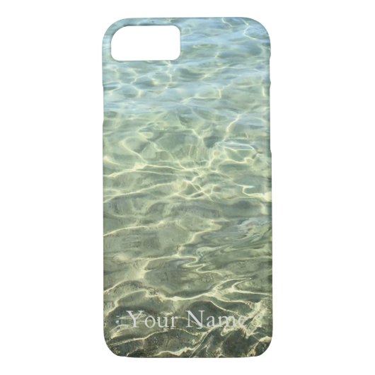 Zeewaterstrand Aangepast Case-Mate iPhone Case (Achterkant)