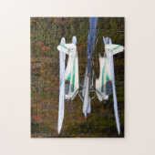 Zeewatervliegtuigen in Canada. Legpuzzel (Verticaal)