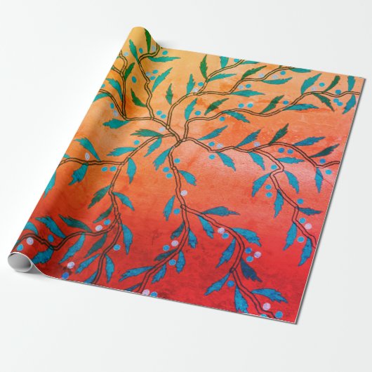 Zeeweed Wrapping Paper Cadeaupapier (Uitgerold)