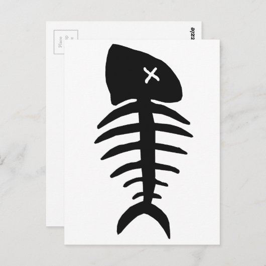 zeewier briefkaart (Voorkant / Achterkant)