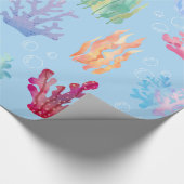 Zeewier Cadeaupapier (Hoek)