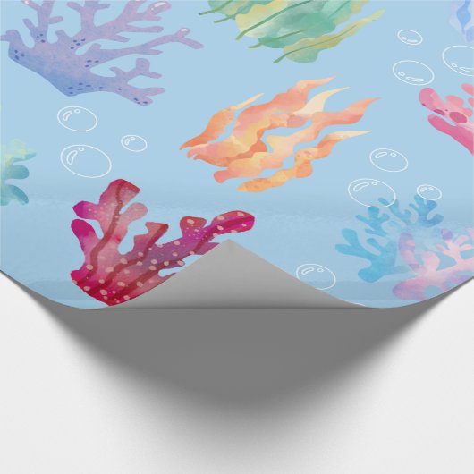 Zeewier Cadeaupapier (Hoek)