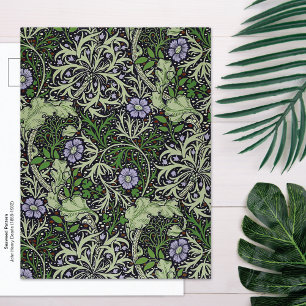 Zeewier Floral William Morris Company Briefkaart