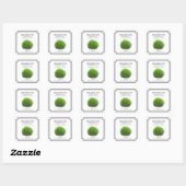 Zeewier Handgemaakte Zeep Label (Vel)