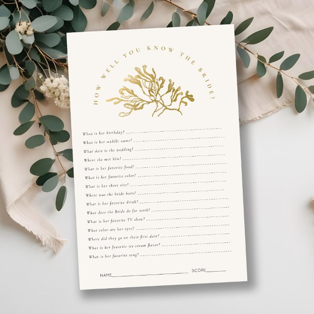 Zeewier Hoe Goed Je Weet Bruid Vrijgezellenfeest S (Creator heeft geüpload)