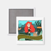 Zeewier is het toiletpapier van de Zeeen magneet (Voorkant / Achterkant)