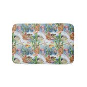 Zeewier: koraalrif vis kwal zeewier badmat (Voorkant)