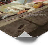 Zeewier, lithophyten en zeeshells poster (Hoek)