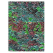 Zeewier of koralen van zee met golfeffect tafelkleed (Voorkant)