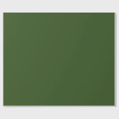 Zeewier (vaste kleur) cadeaupapier (Vlak)