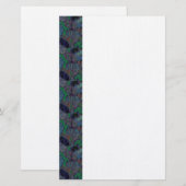 zeewiergroen briefpapier (Voorkant / Achterkant)