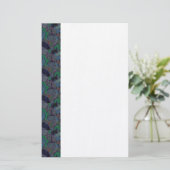 zeewiergroen briefpapier (Staand voorkant)