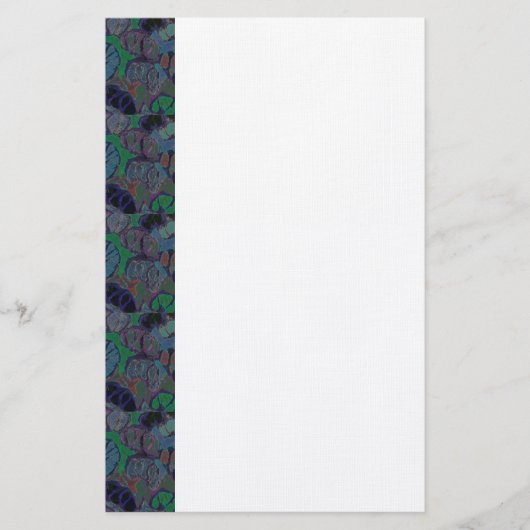 zeewiergroen briefpapier (Voorkant)
