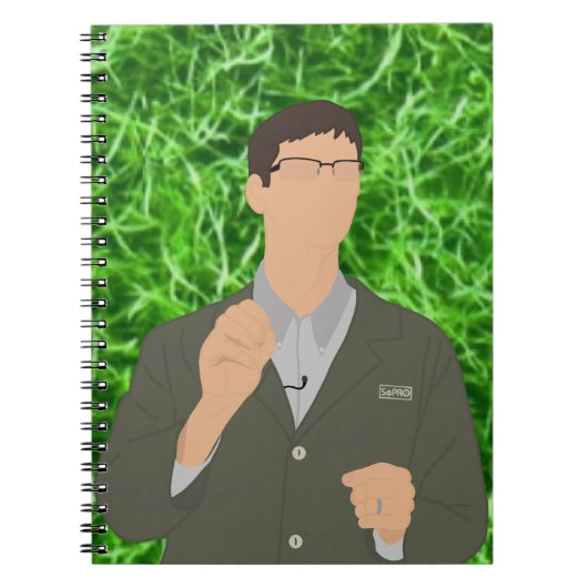 Zeewiergroen Notitieboek (Voorkant)