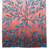 Zeewierkoraalgordijn Douchegordijn (Voorkant)