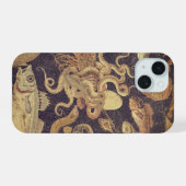 Zeewierleven, Pompeii mozaïek iPhone 15 Case (Achterkant horizontaal)