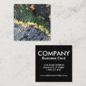 zeewiermijn vierkante visitekaartje (Voorkant / Achterkant)