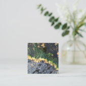 zeewiermijn vierkante visitekaartje (Staand voorkant)