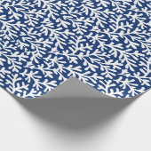 Zeewierpatroon Cadeaupapier (Hoek)