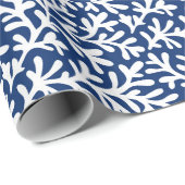 Zeewierpatroon Cadeaupapier (Rol Hoek)