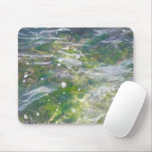 Zeewiertuin onder watermousepad muismat (Met muis)